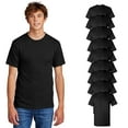 thumbnail image 1 of Gildan- Heavy Cotton Men's T-Shirt, 5.3 oz, 100% Cotton Tee, Short Sleeve Men Tees, Multipack Casual T-Shirts, Value Pack Summer T, Color- Black, Pack Of 9 | Size Small, 1 of 5