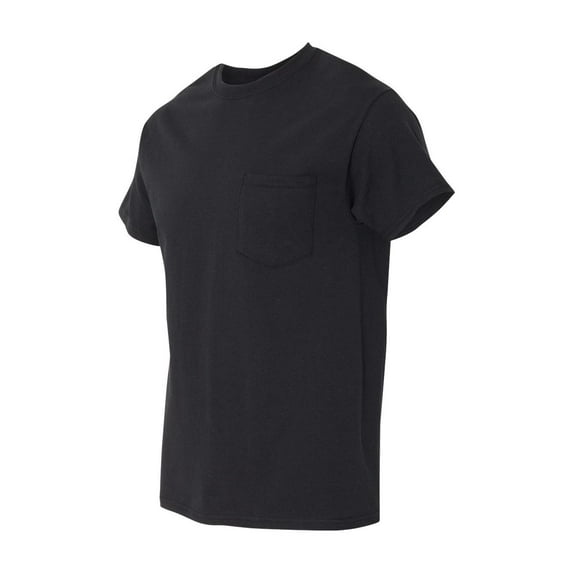 Gildan - Heavy Cotton Pocket T-Shirt - 5300 - Black - Size: 2XL