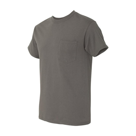 Gildan - Heavy Cotton Pocket T-Shirt - 5300 - Charcoal - Size: L