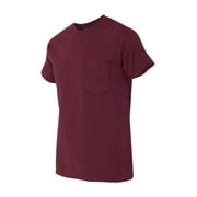 Gildan - Heavy Cotton Pocket T-Shirt - 5300 - Maroon - Size: S