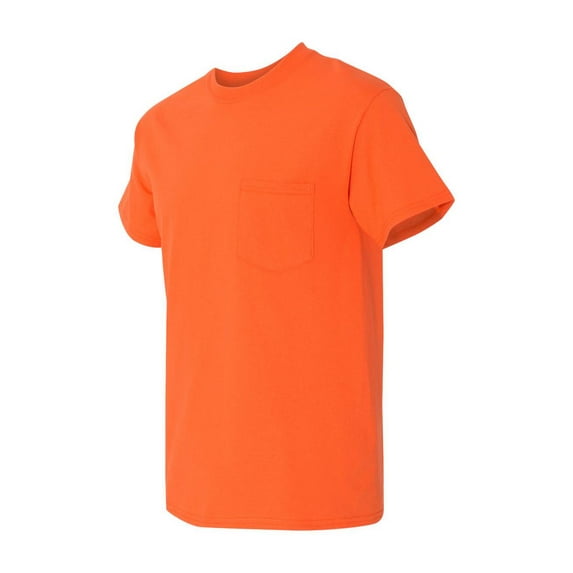 Gildan - Heavy Cotton Pocket T-Shirt - 5300 - Orange - Size: L