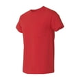 thumbnail image 1 of Gildan - Heavy Cotton Pocket T-Shirt - 5300 - Red - Size: M, 1 of 3