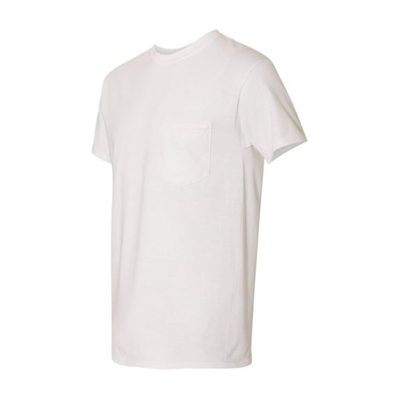 Gildan - Heavy Cotton Pocket T-Shirt - 5300 - White - Size: M