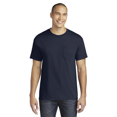 thumbnail image 1 of Gildan Heavy Cotton Pocket T-Shirt -GR53, Men's Classic Short Sleeve Crew T-Shirt (Navy, M), 1 of 5