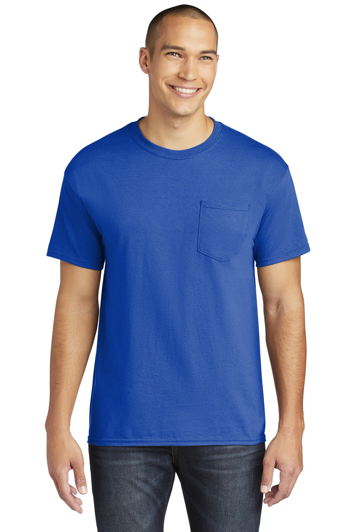 Gildan Heavy Cotton Pocket TShirt for Men
