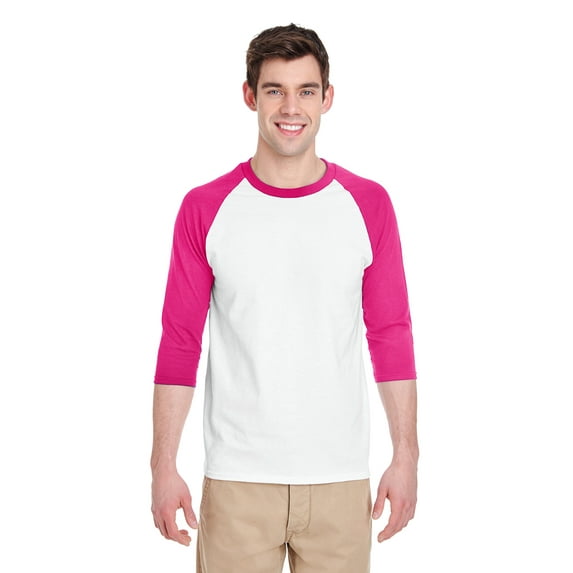 Gildan - Heavy Cotton Raglan Three-Quarter Sleeve T-Shirt - 5700