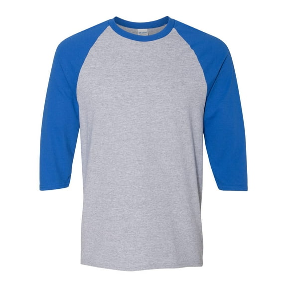 Gildan Heavy Cotton Raglan Three-Quarter Sleeve T-Shirt Unisex
