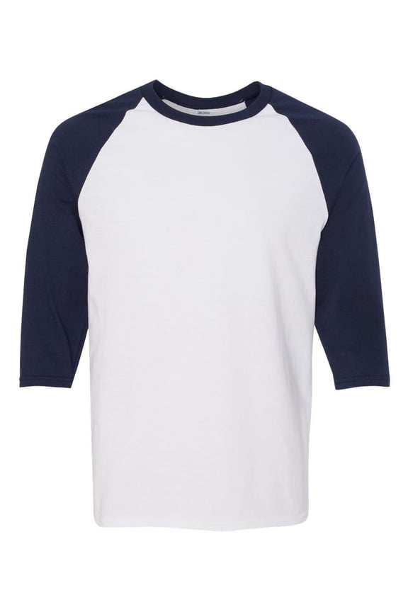 Heavy Cotton Raglan Three-Quarter Sleeve T-Shirt Unisex