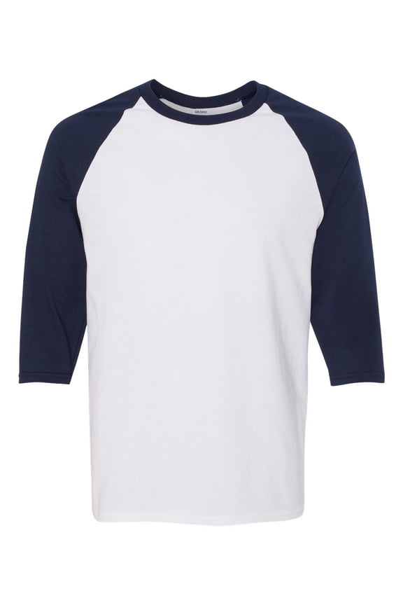 Heavy Cotton Raglan Three-Quarter Sleeve T-Shirt Unisex