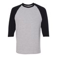 thumbnail image 1 of Gildan Heavy Cotton Raglan Three-Quarter Sleeve T-Shirt, 1 of 4
