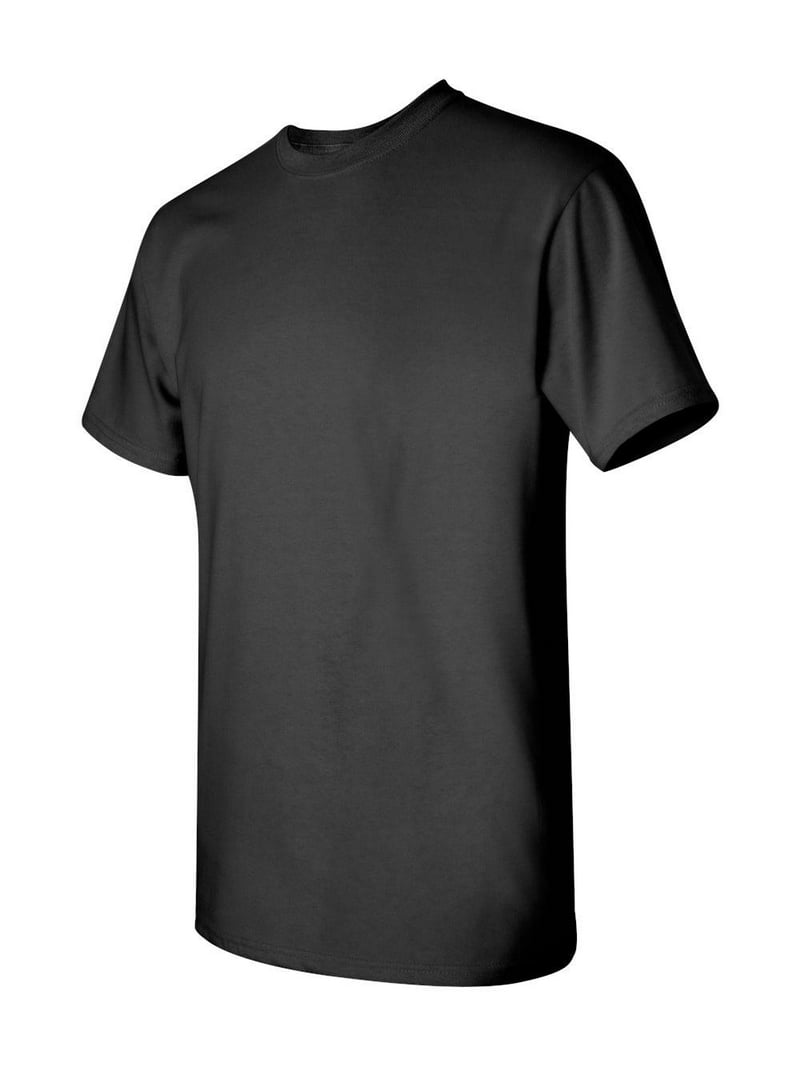 Gildan Heavy Cotton T-Shirt, Size 4XL, Black, Big Tee - Walmart.com