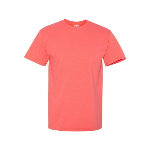 Gildan - Heavy Cotton T-Shirt - 5000 - Coral Silk - Size: 2XL