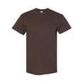 thumbnail image 1 of Gildan - Heavy Cotton T-Shirt - 5000 Dark Chocolate 5XL 4 Pack, 1 of 1