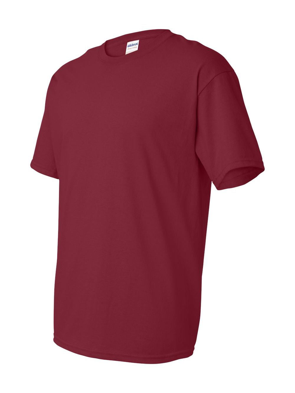 Gildan MED-Carolina - T-shirt da uomo in cotone pesante (G5000), Blu ( Carolina Blue