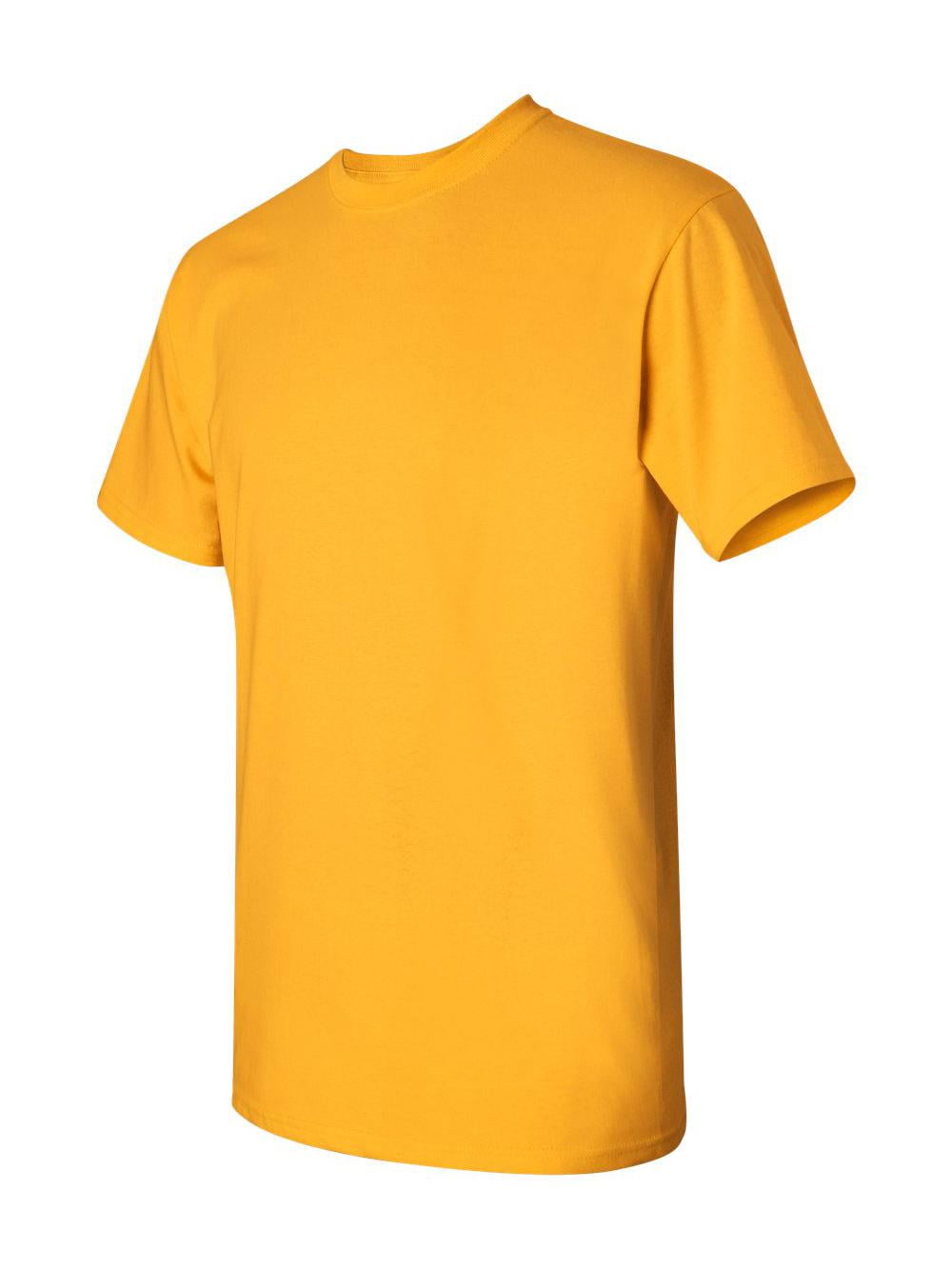 Gildan - Heavy Cotton T-Shirt - 5000 - Gold - Size: 5XL - Walmart.com