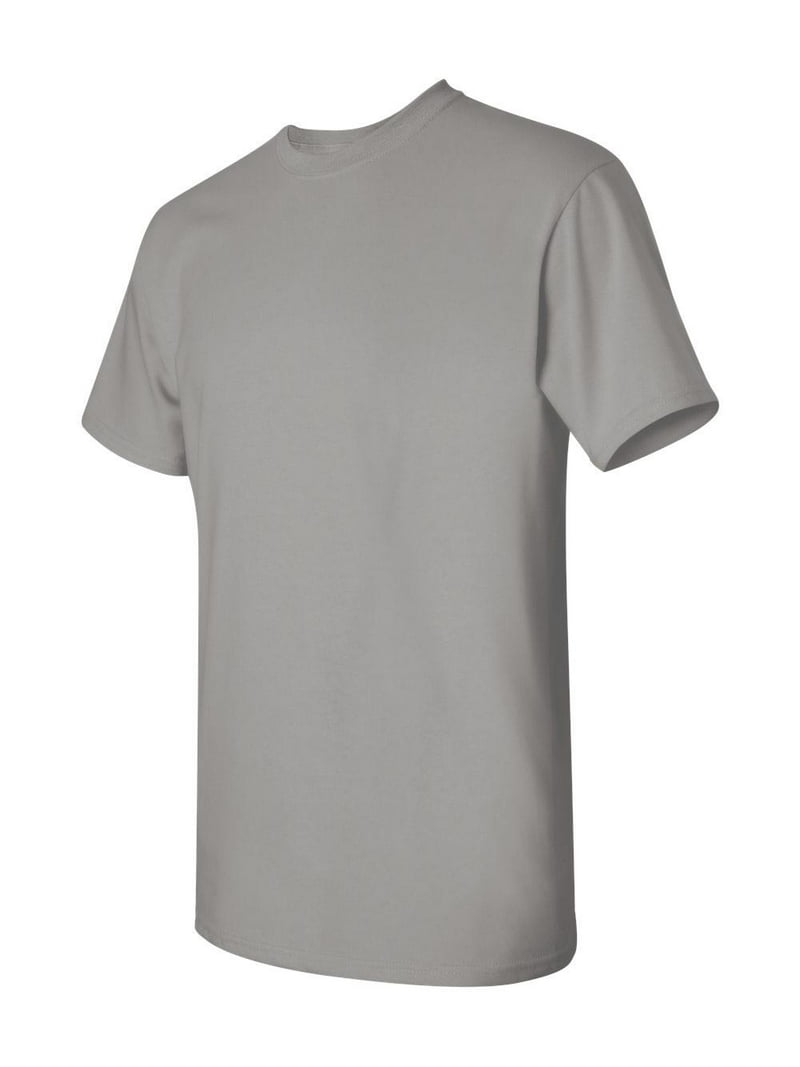 Gildan - Heavy Cotton T-Shirt - 5000 - Gravel - Size: S - Walmart.com