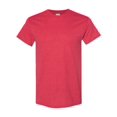 thumbnail image 1 of Gildan - Heavy Cotton T-Shirt - 5000 Heather Red L 4 Pack, 1 of 1