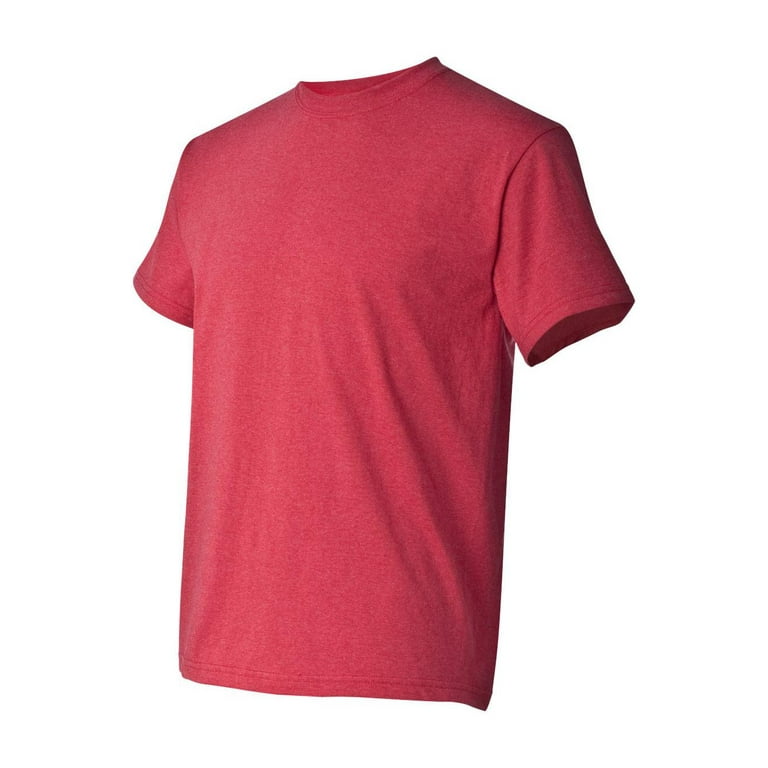 Gildan Heavy Cotton T Shirt 5000 Heather Red Size 4XL