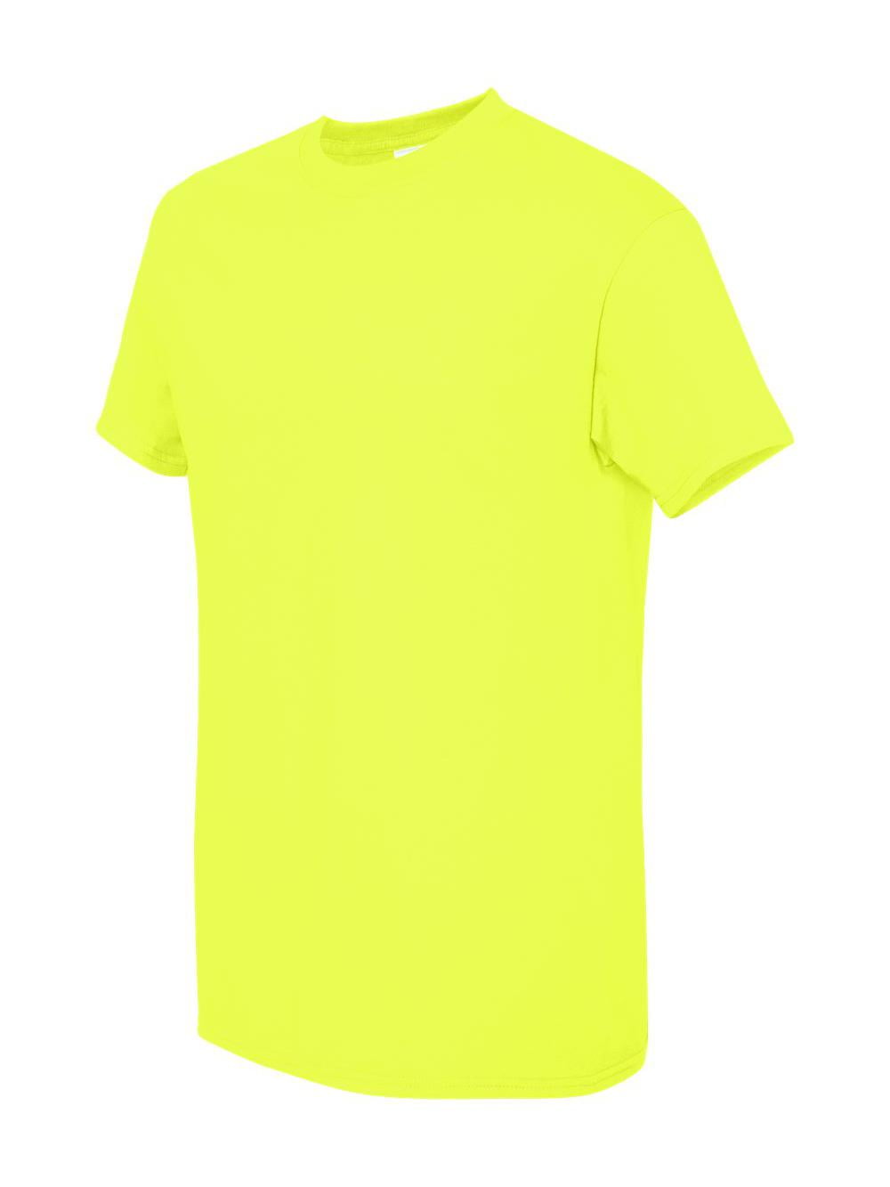Gildan - Heavy Cotton T-Shirt - 5000 - Safety Green - Size: L