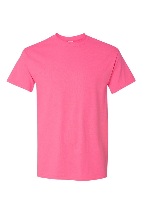 GKE - Heavy Cotton T-Shirt - 800 - Pink - Size: XL