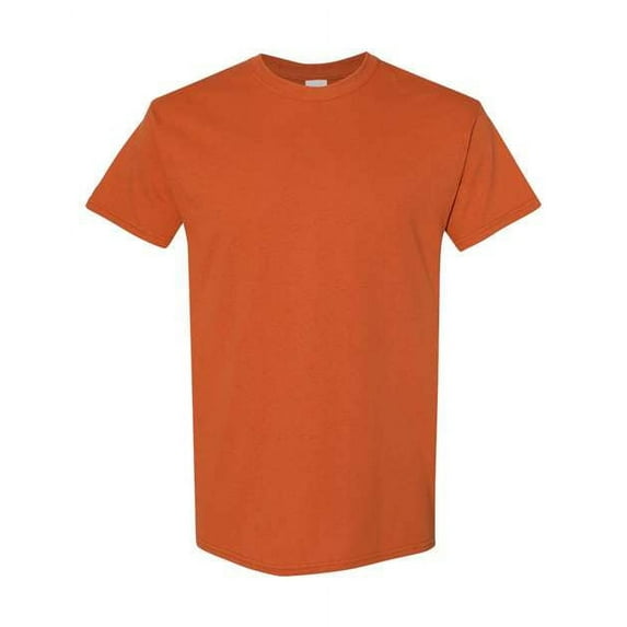 Gildan - Heavy Cotton T-Shirt - 5000 Texas Orange 2XL 4 Pack