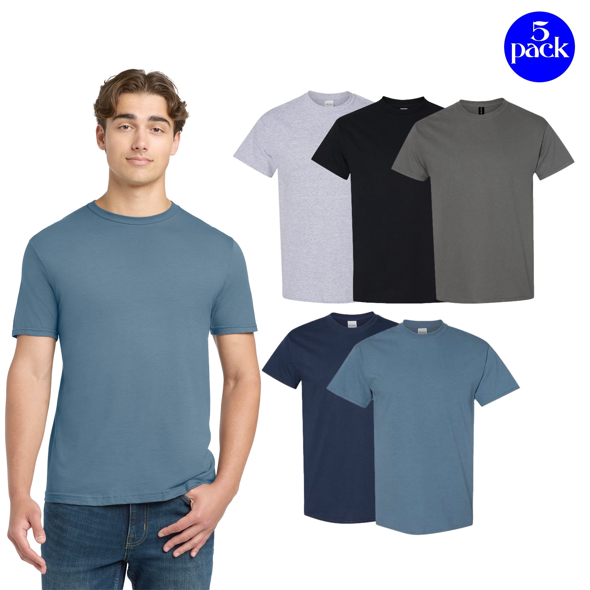Gildan Heavy Cotton T-Shirt, Affordable T-Shirts for Everyday Wear