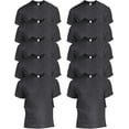 thumbnail image 1 of Gildan Heavy Cotton T-Shirt G5000, Dark Heather 10-Pack, Small, 1 of 4