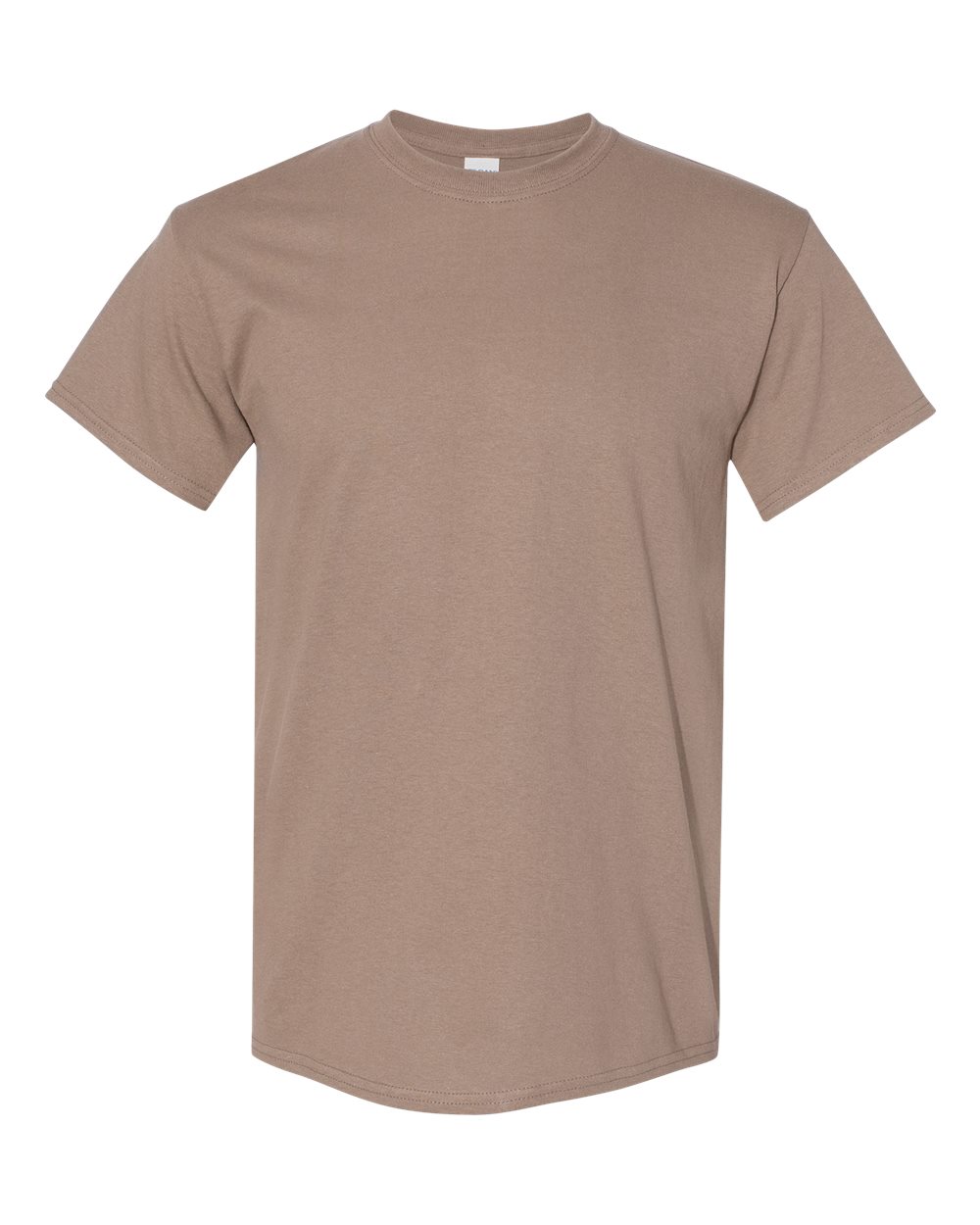 Gildan Classic T-Shirt Uomo 100% Cotone – Militare/Rosa Chiaro – Modello G500, Taglia M