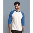 thumbnail image 1 of Gildan Heavy Cotton Three-Quarter Raglan Sleeve Baseball T-Shirt, 1 of 3