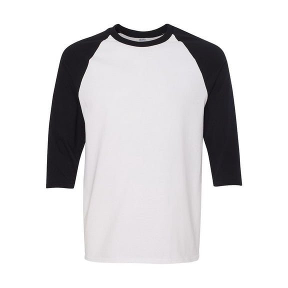 Gildan Heavy Cotton Three-Quarter Raglan Sleeve Baseball T-Shirt