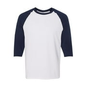 Gildan Heavy Cotton Three-Quarter Raglan Sleeve Baseball T-Shirt