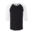 thumbnail image 1 of Gildan Heavy Cotton Three-Quarter Raglan Sleeve Baseball T-Shirt, 1 of 2