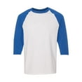 thumbnail image 1 of Gildan Heavy Cotton Three-Quarter Raglan Sleeve Baseball T-Shirt, 1 of 5
