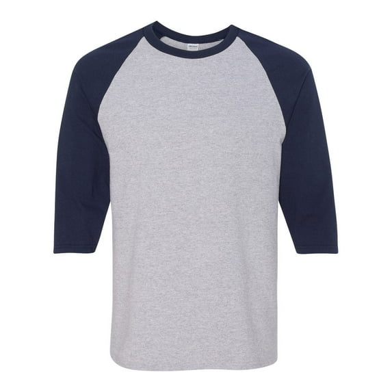 Gildan Heavy Cotton Three-Quarter Raglan Sleeve Baseball T-Shirt