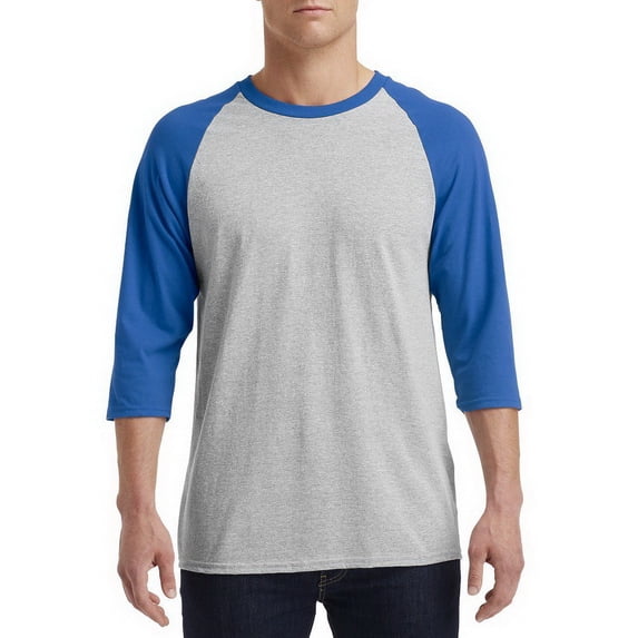 Gildan Heavy Cotton Three-Quarter Raglan Sleeve Baseball T-Shirt