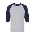 thumbnail image 1 of Gildan Heavy Cotton Three-Quarter Raglan Sleeve Baseball T-Shirt, 1 of 5