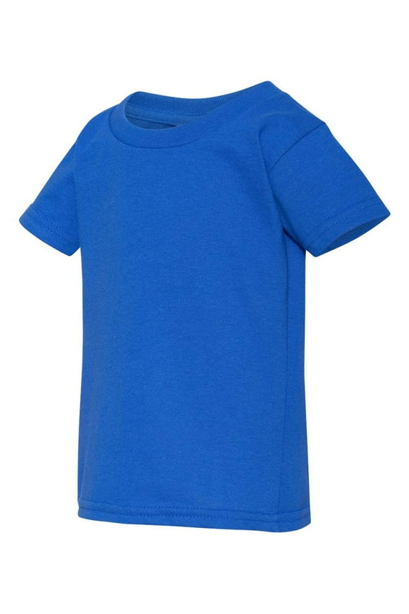 - Heavy Cotton Toddler T-Shirt - 5100P - Royal - Size: 3T