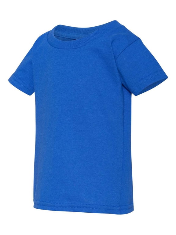 - Heavy Cotton Toddler T-Shirt - 5100P - Royal - Size: 3T