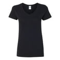 thumbnail image 1 of Gildan Heavy Cotton V-Neck T-Shirt for Women Semi-Fitted, 1 of 5