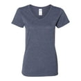 thumbnail image 1 of Gildan Heavy Cotton V-Neck T-Shirt for Women Semi-Fitted, 1 of 3