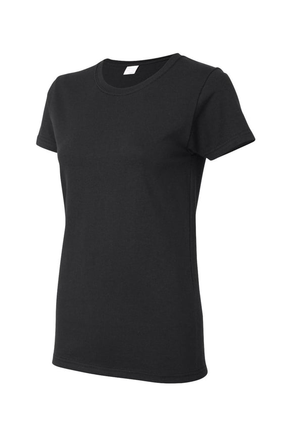 - Heavy Cotton Womenâ€™s T-Shirt - 5000L - Black - Size: L