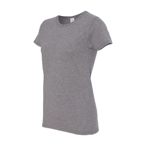 Gildan - Heavy Cotton Womenâ€™s T-Shirt - 5000L - Graphite Heather - Size: L
