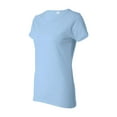 thumbnail image 1 of Gildan - Heavy Cotton Womenâ€™s T-Shirt - 5000L - Light Blue - Size: S, 1 of 3