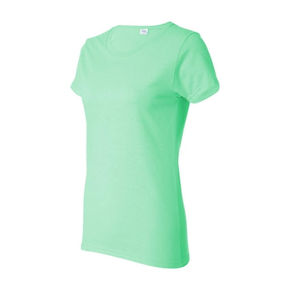 Gildan - Heavy Cotton Women’s T-Shirt - 5000L - Mint Green - Size: L