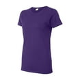 thumbnail image 1 of Gildan - Heavy Cotton Womenâ€™s T-Shirt - 5000L - Purple - Size: XL, 1 of 3