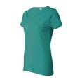 thumbnail image 1 of Gildan - Heavy Cotton Womenâ€™s T-Shirt - 5000L - Tropical Blue - Size: 2XL, 1 of 3