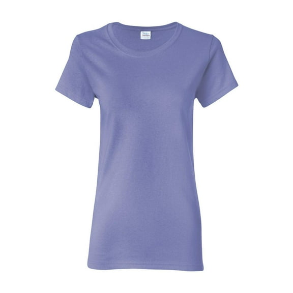 Gildan - Heavy Cotton Women’s T-Shirt - 5000L - Violet - Size: 2XL