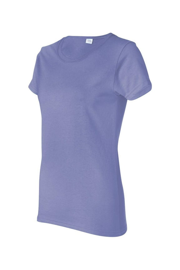 - Heavy Cotton Womenâ€™s T-Shirt - 5000L - Violet - Size: L