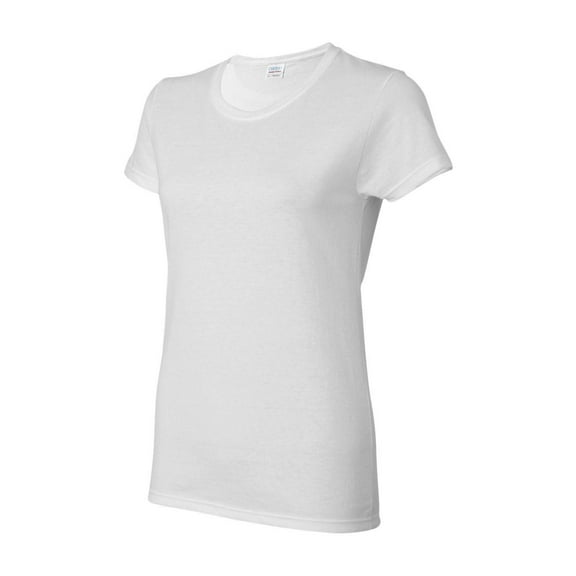 Gildan - Heavy Cotton Women’s T-Shirt - 5000L - White - Size: XL