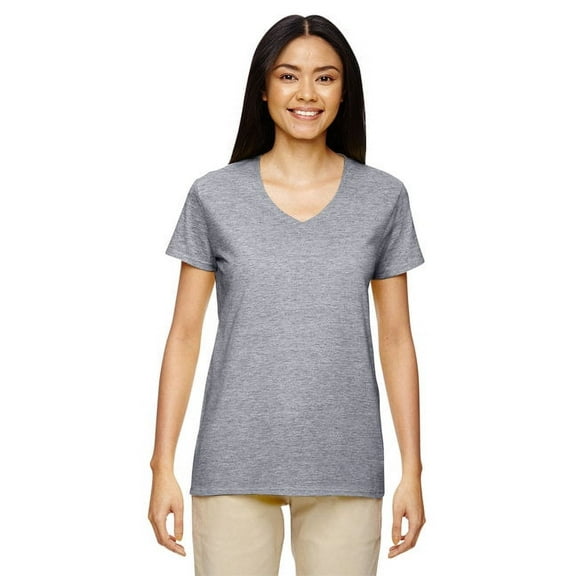 Gildan - Heavy Cotton Women’s V-Neck T-Shirt - 5V00L